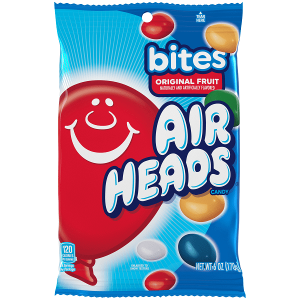 UPC 073390014490 product image for Airheads Airhead Bites Peg Bag, 6 Oz | upcitemdb.com