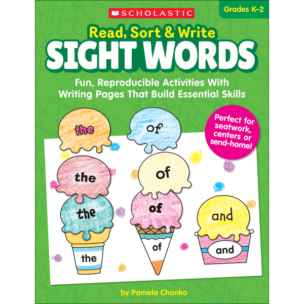 ISBN 9781338606492 product image for Scholastic® Read, Sort & Write: Sight Words Book, Preschool - Grade 2 | upcitemdb.com