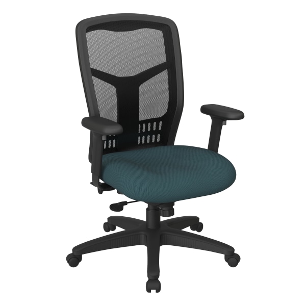 Office Star ProGrid Mesh High-Back Managers Chair, Blue - 90662-7 - Furniture Stay comfortable and productive throughout the wor sku 90662-7