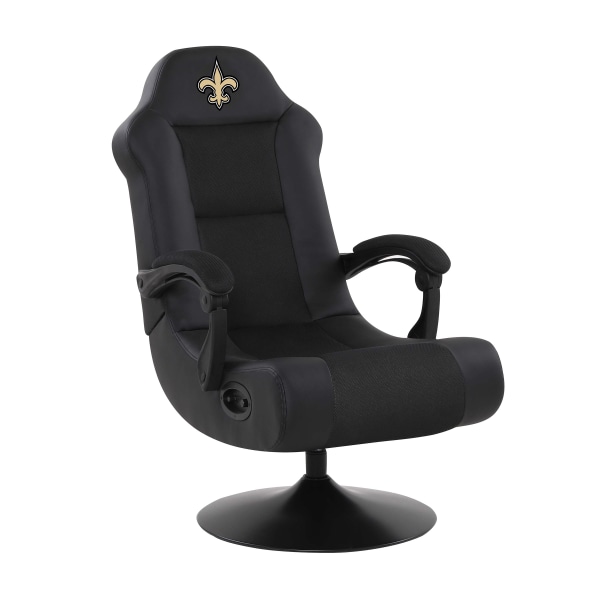 Imperial NFL Ultra Ergonomic Faux Leather Computer Gaming Chair, New Orleans Saints -  IMP  419-1031