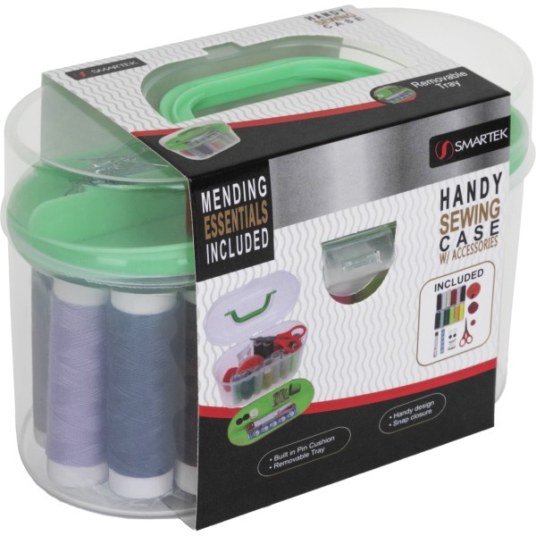 Smartek Handy Sewing Kit In-Storage Case Green