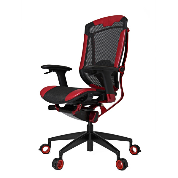 Vertagear Triigger 350 Bonded Leather Ergonomic Gaming Chair, Black/Red -  VG-TL350SE_RD