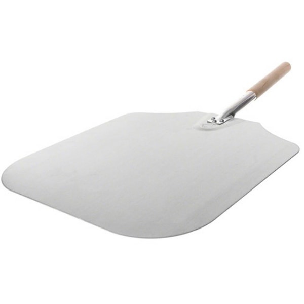 American Metalcraft Aluminum Pizza Peel, 16 x 18, Silver