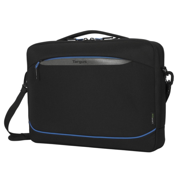 Targus Coastline EcoSmart Briefcase With 16" Laptop Pocket, 69.1% Recycled, Black