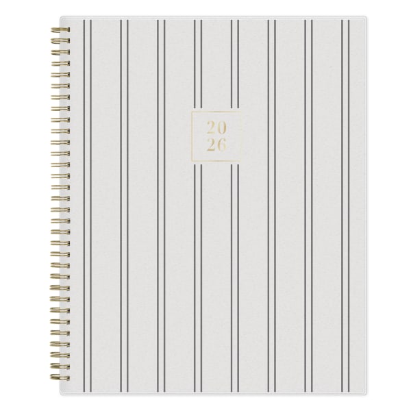 2026 Blue Sky Rachel Parcell Weekly/Monthly Planner, 8-1/2" x 11", Laine, January To December, 155521