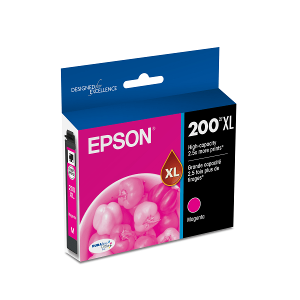 Epson® 200XL DuraBrite® Magenta Ultra-High-Yield Ink Cartridge, T200XL320-S