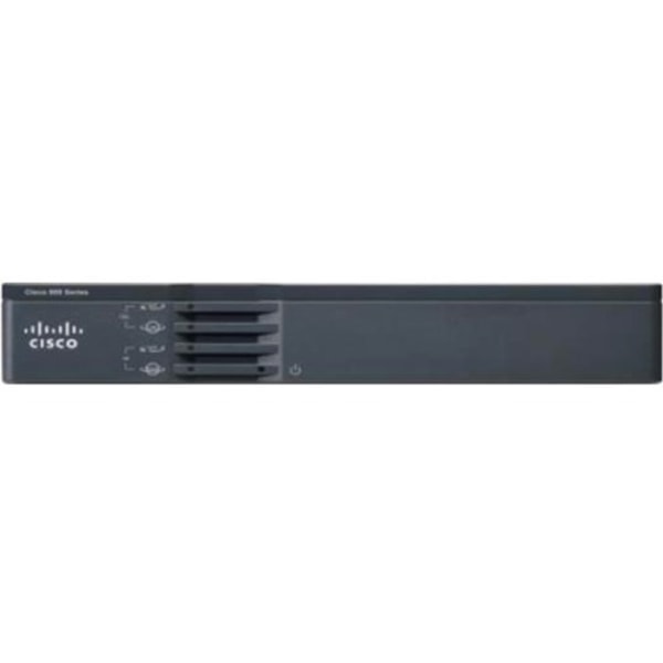 Cisco 867VAE Wi-Fi 4 IEEE 802.11n ADSL2+ Modem/Wireless Router - 2.40 GHz ISM Band - 6.75 MB/s Wireless Speed - 5 x Network Port - 1 x Broadband Port -  C867VAE-W-A-K9