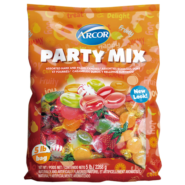 Arcor Assorted Candies Hard Candy 5 Lb Bag Zerbee