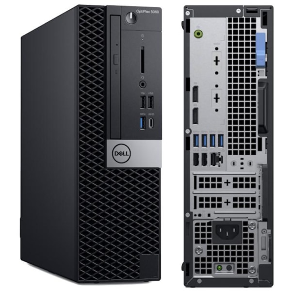 ™  Refurbished Desktop PC, Intel® Core™ i5, 8GB Memory, 256GB Solid State Drive, Windows® 10 Pro - Dell OPTIPLEX 5060 SFF