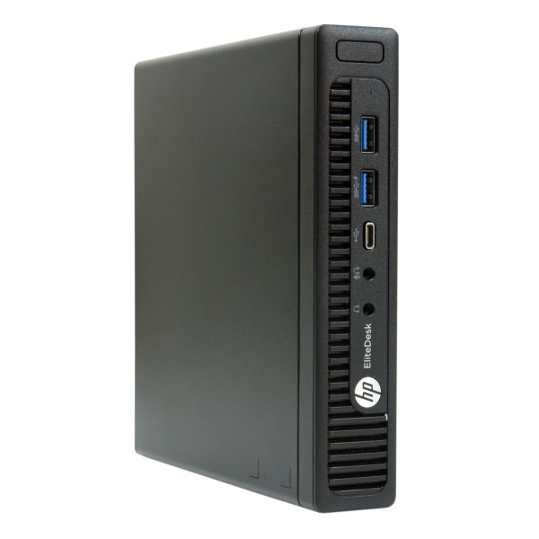 HP EliteDesk 800 G2-Mini Refurbished Desktop PC, Intel® Core™ i5, 8GB Memory, 256GB Solid State Drive, Windows® 10 Pro -  OD2-1259