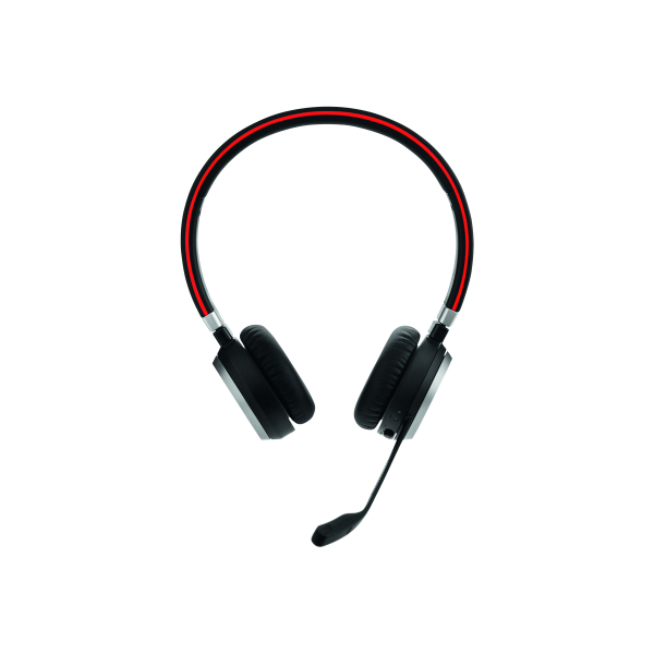 Jabra Evolve 65 UC stereo - Headset - on-ear - Bluetooth - wireless - NFC