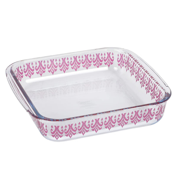 Spice By Tia Mowry Spicy Cloves Glass Square Baker 18 Qt 995121028M