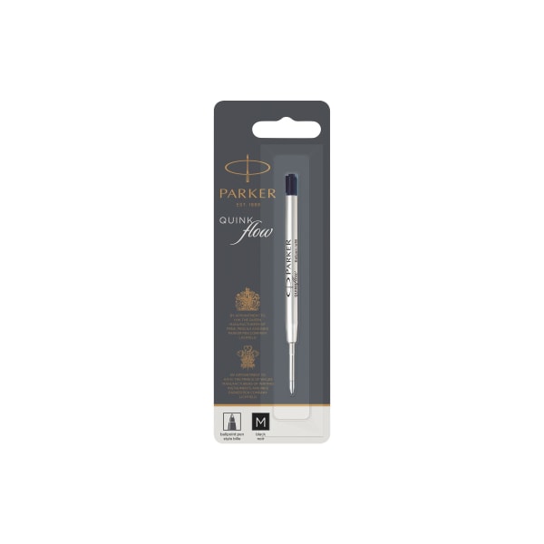 Parker QUINKflow - Refill - black - medium