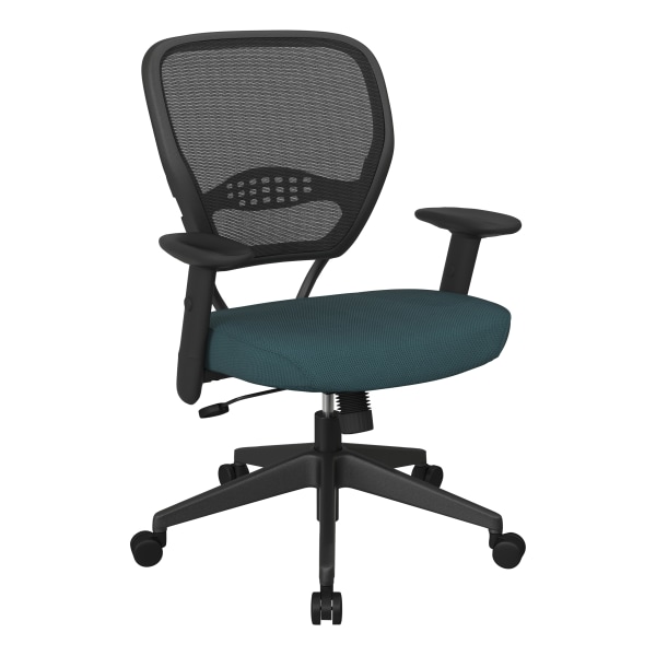 Office Star 55 Series Professional AirGrid Back Manager Office Chair, Blue - 55-7N17-7 - Furniture Support your body throughout the workweek with the sku 55-7N17-7
