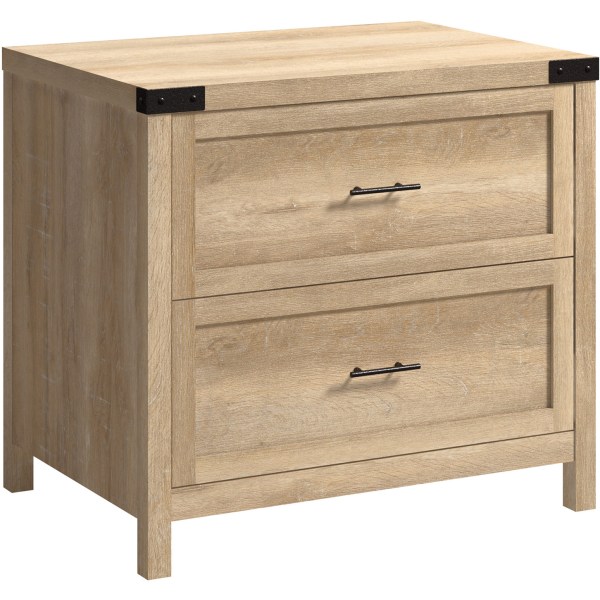 Sauder® Bridge Acre 32-15/16""W x 23-5/16""D Lateral 2-Drawer File Cabinet, Orchard Oak -  427327