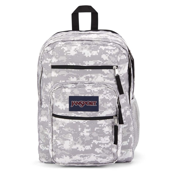 UPC 196247000375 product image for Jansport Big Student Backpack, 70% Recycled, 8-Bit Camo | upcitemdb.com