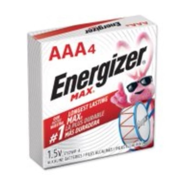 UPC 039800013996 product image for Energizer� Max Alkaline AAA Batteries, Pack Of 4 Batteries, E92BP-4 | upcitemdb.com