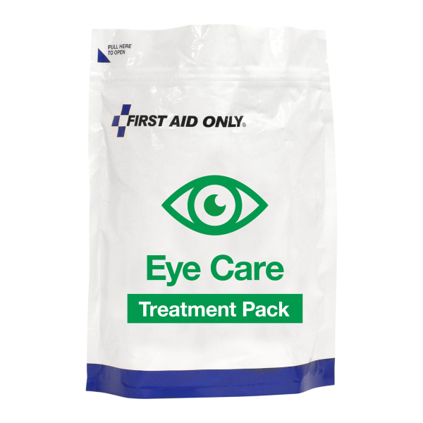 First Aid Only Eye Care Treatment Pack Refill White
