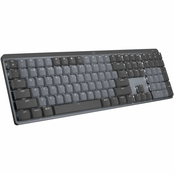 MX Mechanical Wireless Illuminated Performance Keyboard (Linear) (Graphite) - Wireless Connectivity - Bluetooth/RF - 32.81 ft - ChromeOS - PC, Mac