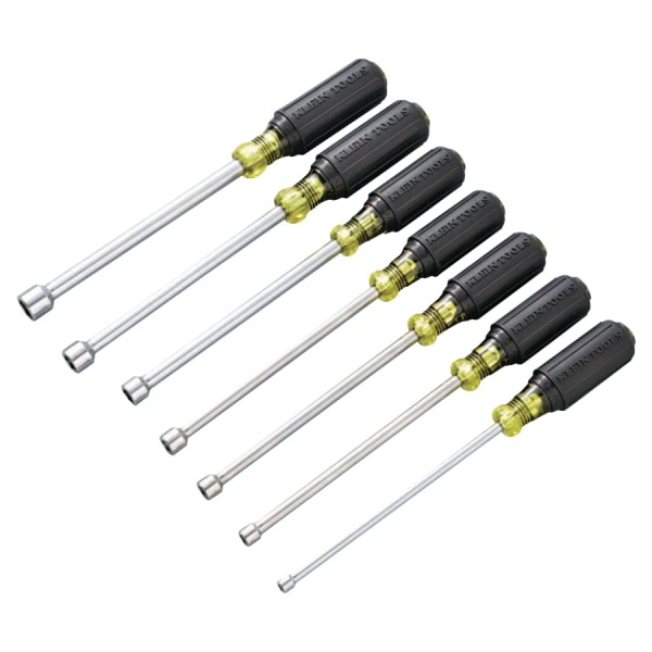 Photos - Drill / Screwdriver Klein Tools 7 Pc Cushion Grip Nut Driver Sets, 3/16; 1/4; 5/16; 11/32; 3/8; 7/16; 1/2 