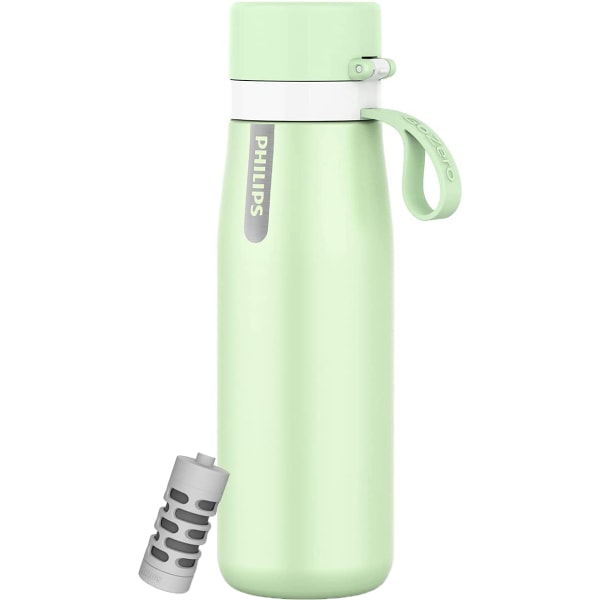 UPC 840181300199 product image for Philips GoZero Everyday Insulated Stainless-Steel Water Bottle With Filter, 18.6 | upcitemdb.com