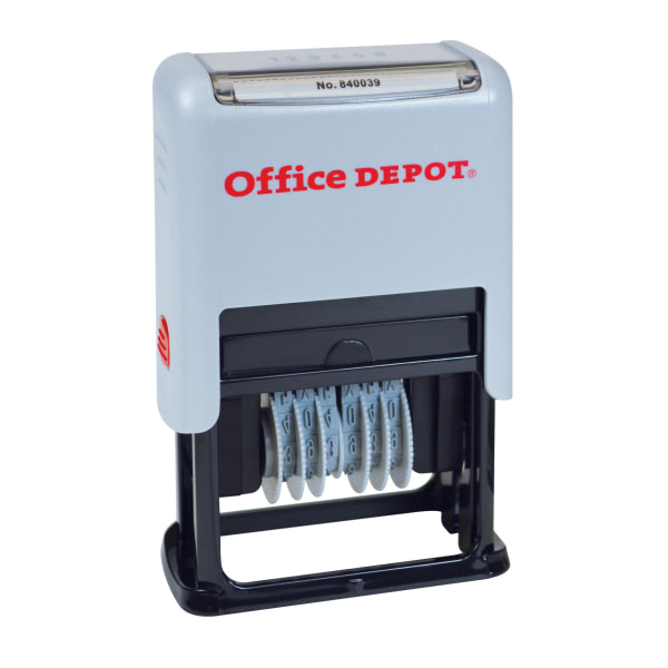 UPC 735854936594 product image for Office Depot® Brand Self-Inking Numberer, Black | upcitemdb.com