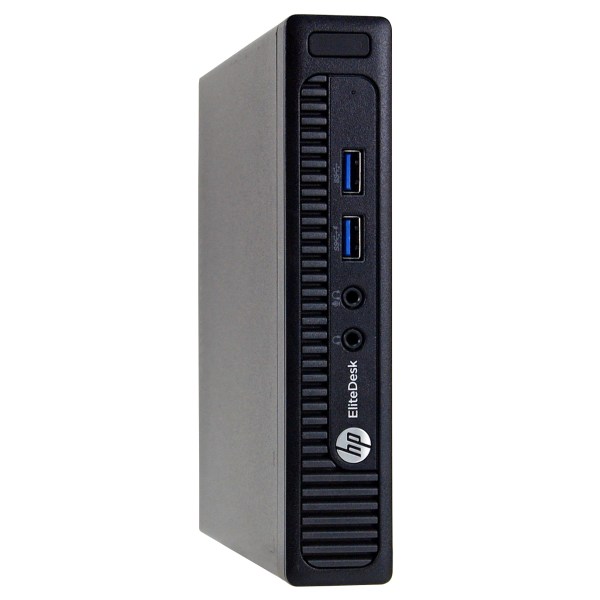 HP EliteDesk 800 G1-Mini Refurbished Desktop PC, Intel® Core™ i5, 8GB Memory, 256GB Solid State Drive, Windows® 10 Pro -  OD1-1317