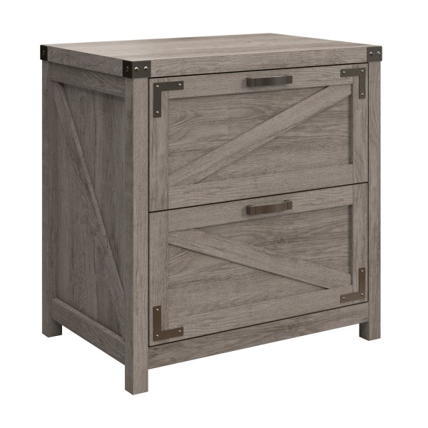 Get The Kathy Ireland Home By Bush Furniture Cottage Grove 2 Drawer Lateral File Cabinet Restored Gray Standard Delivery From Office Depot And Officemax Now Accuweather Shop