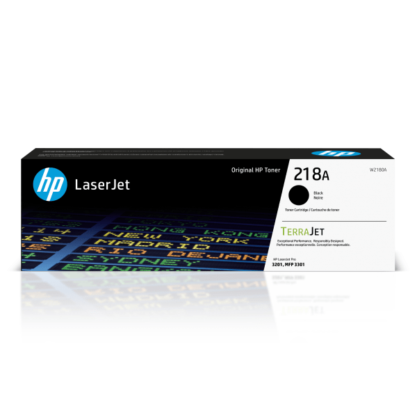 HP 218A Black Standard Yield Toner Cartridge, Prints Up to 1300 Pages (W2180A) | Quill