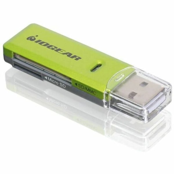 IOGEAR® USB 2.0 SD/MicroSD/MMC Card Reader/Writer