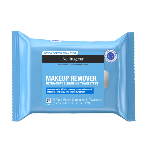Johnson  Johnson Neutrogena Makeup Remover Cleansing Face Wipes Pack Of 25 Wipes