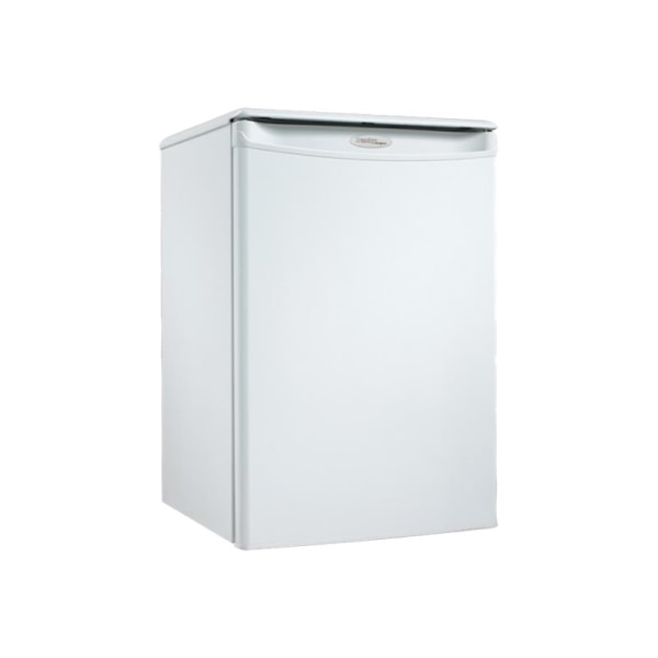 Danby Designer Compact All Refrigerator - 2.60 ft³ - Auto-defrost - Reversible - 2.60 ft³ Net Refrigerator Capacity - 253 kWh per Year - White - Smoot -  DAR026A1WDD