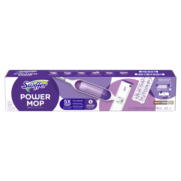 Swiffer PowerMop Starter Kit, Fresh Scent (07242)