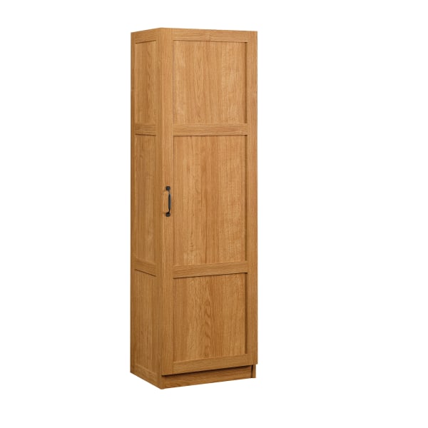 Sauder Storage Cabinet  Highland Oak Finish