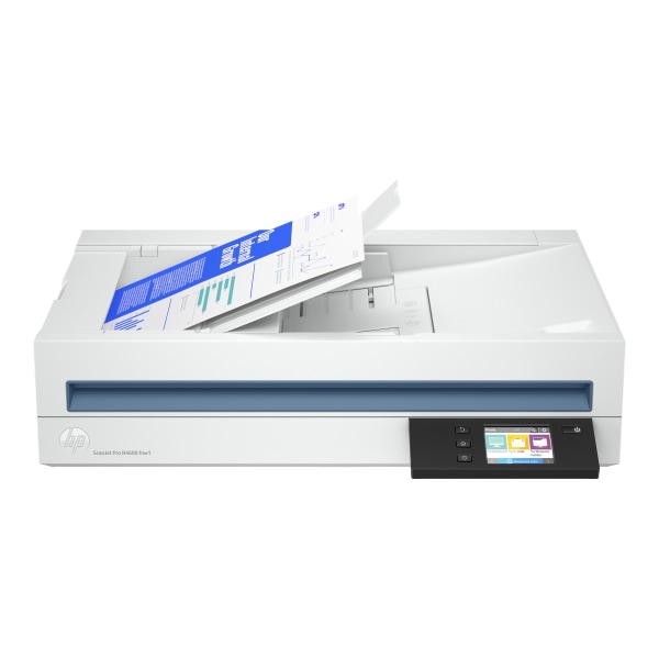HP Scanjet Pro N4600 fnw1 - Document scanner - Contact Image Sensor (CIS) - Duplex - 216x 5362 mm - 600 dpi x 1200 dpi - 20G07ABGJ