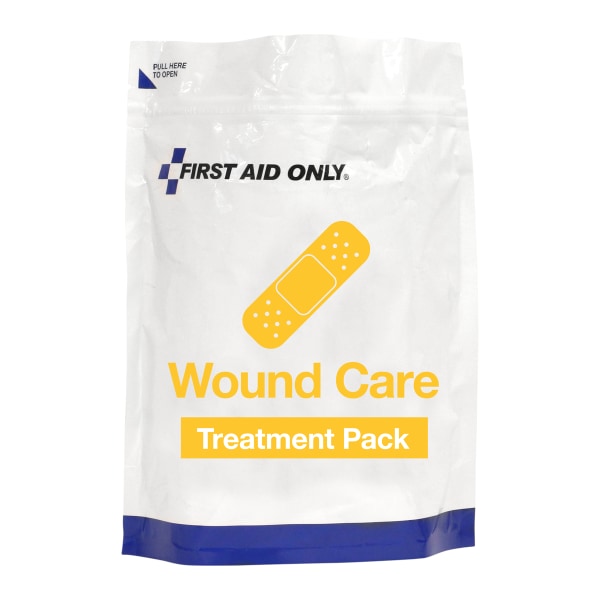 First Aid Only Wound Care Treatment Pack Refill White