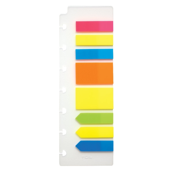 TUL Discbound Notebook Page Flags, Assorted, Pack of 200