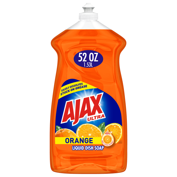 Ajax® Triple-Action Dishwashing Liquid, 52 Oz Bottle, Orange -  49860
