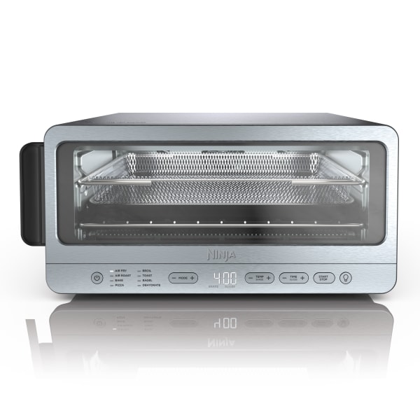 Ninja Flip Toaster Oven And Air Fryer, 0.55 Cu. Ft., Silver, Total Qty 1