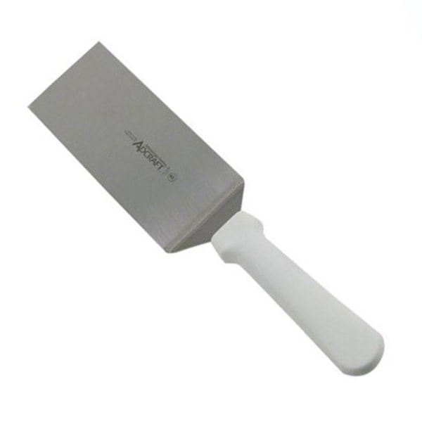 Adcraft Stainless Steel Turner, 3 x 6, White