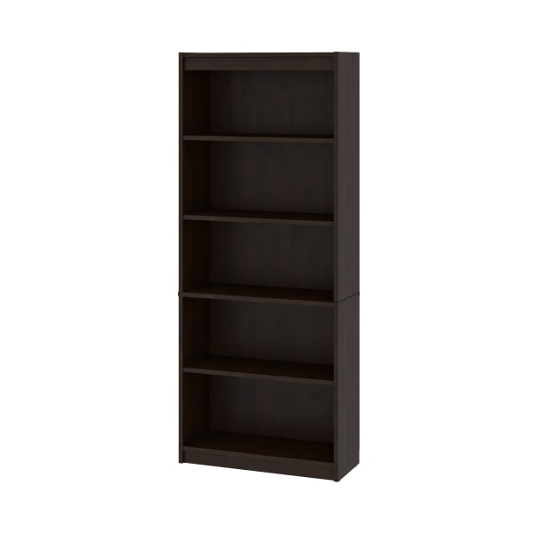 Photos - Wall Shelf Bestar Universel 72"H Standard Bookcase, Dark Chocolate 65715-000079 