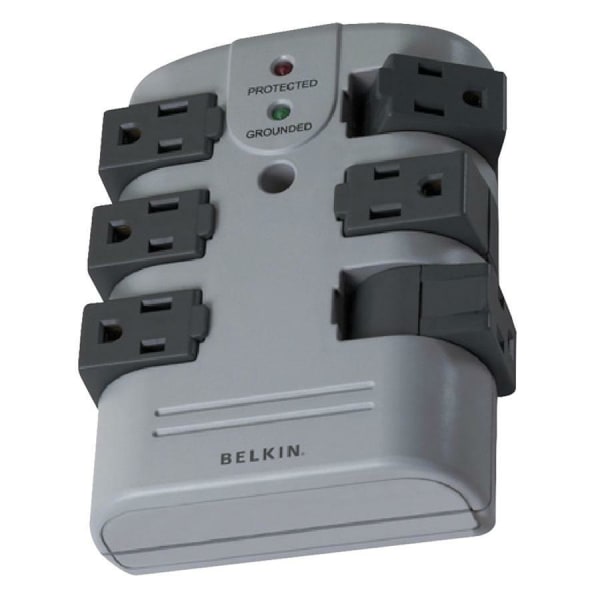 UPC 722868594490 product image for Belkin® Wall-Mounted Surge Protector With 6 Rotating Outlets | upcitemdb.com