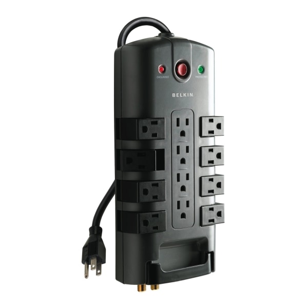 UPC 722868594520 product image for Belkin® 12-Outlet Pivot Surge Protector, With Phone Line & Coaxial Protection | upcitemdb.com