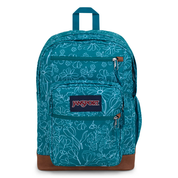 JanSport Cool Student Backpack With 15" Laptop Pocket, Delightful Daisies