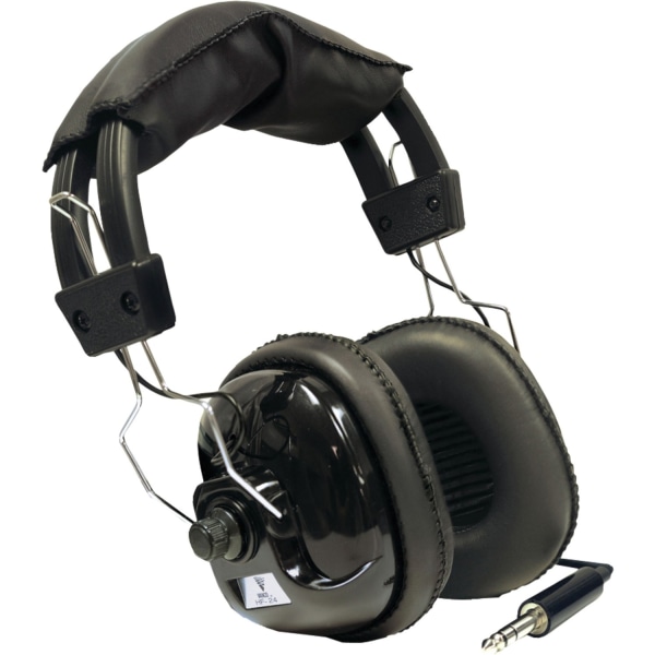 UPC 089723123005 product image for Bounty Hunter Metal Detector Binaural Wired Headphones, Black | upcitemdb.com