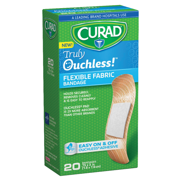 UPC 888277181796 product image for CURAD® Truly Ouchless™ Self-Adhesive Bandage Strips, 3/4