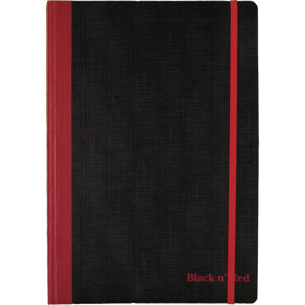 UPC 870875000258 product image for Black n' Red Flexible Casebound Notebook - 72 Sheets - Case Bound - Ruled - 8.40 | upcitemdb.com