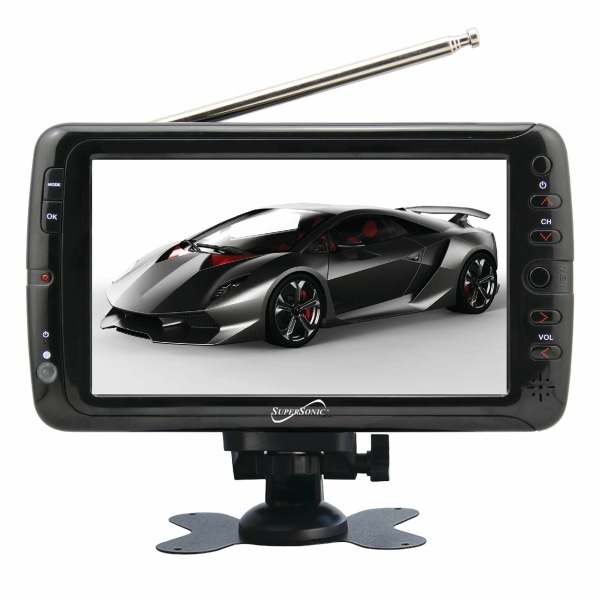 Supersonic 7 Diagonal Class Portable LCD TV SC195