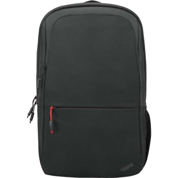 Essential Carrying Case (Backpack) for 16" Notebook - Black - Polyester, Polyethylene Terephthalate (PET) Exterior Material