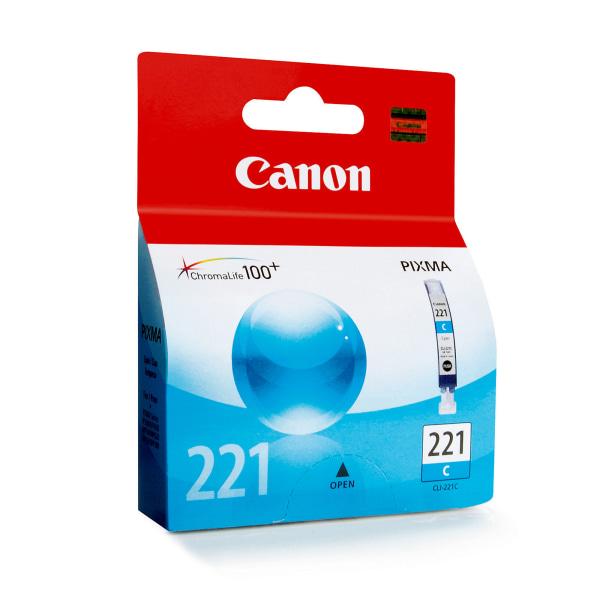 Canon 221 Cyan Standard Yield Ink Cartridge (2947B001) | Quill